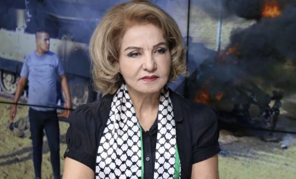 بشرى الخليل… عرض سياسي-هزلي على الهواء