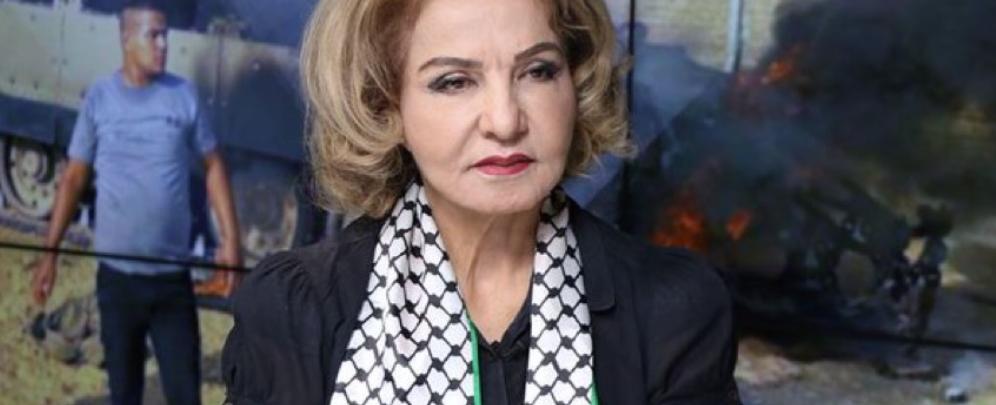 بشرى الخليل… عرض سياسي-هزلي على الهواء