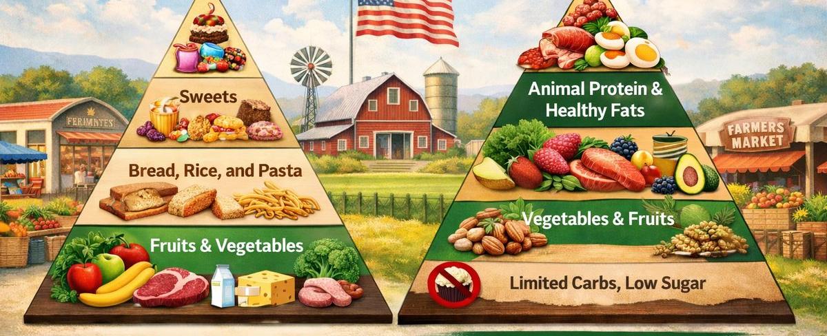 عام 2026… سقوط الهرم الغذائي وإعادة تعريف «الأكل الصحي» في أميركا