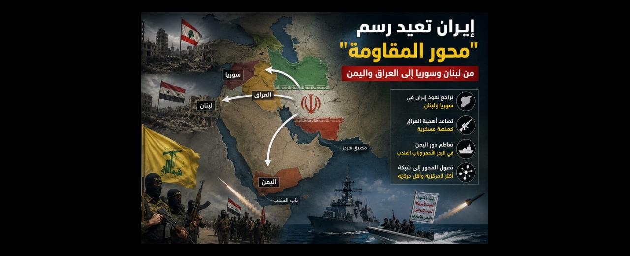 إيران تعيد رسم «محور المقاومة»: من لبنان وسوريا إلى العراق واليمن