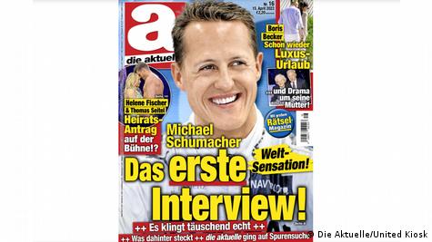 مقابلة ب"الذكاء الاصطناعي" مع شوماخر تغرّم المجلة وتقيل رئيسة تحريرها.. مالقصة؟