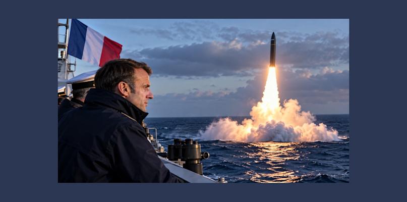 ماكرون يشهد إطلاق الصاروخ M51.3: فرنسا تعزز ردعها النووي