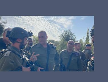 رئيس الأركان الإسرائيلي خلال جولة على الحدود اللبنانية: التأهب في ذروته