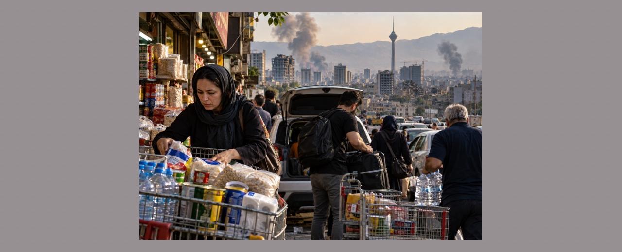 طهران تتحسّب للأسوأ: تخزين الغذاء والأدوية واستعدادات للنزوح وسط تفاقم الأزمة