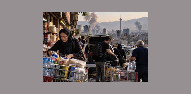 طهران تتحسّب للأسوأ: تخزين الغذاء والأدوية واستعدادات للنزوح وسط تفاقم الأزمة