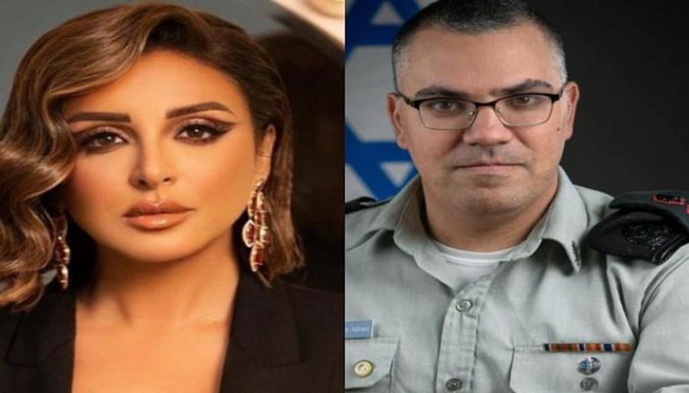 حرب من نوع آخر بين... أنغام وأفيخاى أدرعي 