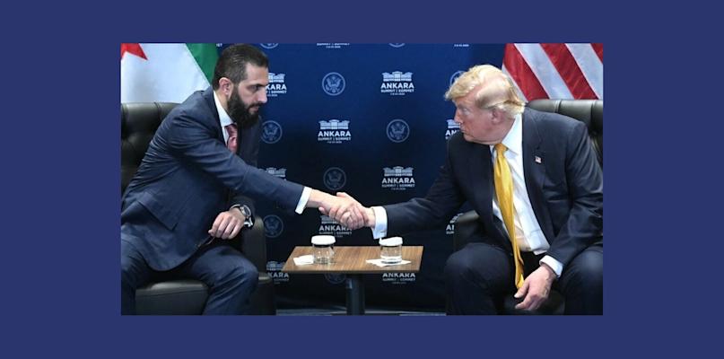 ترامب “يدوّزن” حديثه عن دور سوري ضد حزب الله… والشرع يشكره على رفع العقوبات