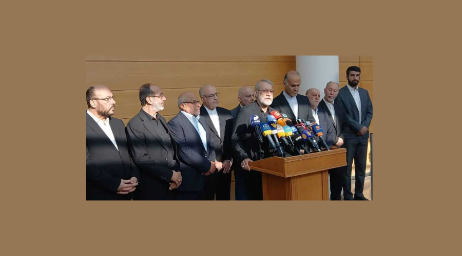 هذا ما فعلته حكومة الشرع بلاريجاني!