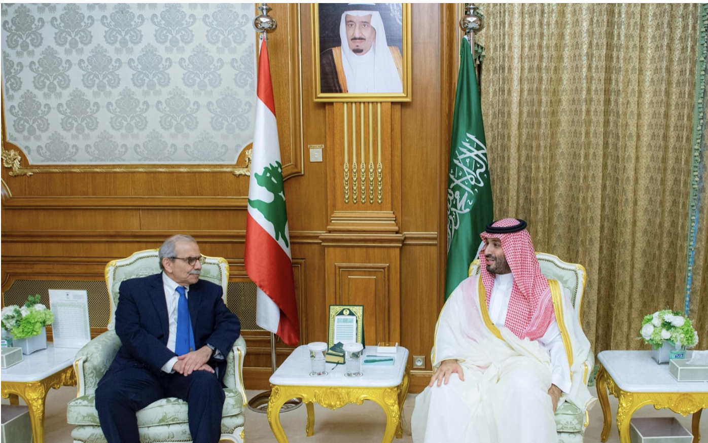 سلام يؤكد من السعودية المضي بسياسة الإصلاحات المالية والمؤسساتية... وبن سلمان: نقف دائماً إلى جانبكم