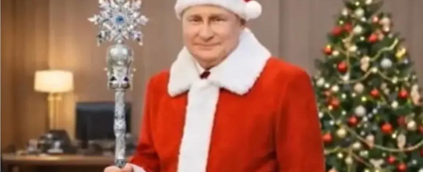 بوتين بزي سانتا كلوز يوزّع هدايا على رؤساء الدول… ومفاجأة لزيلينسكي