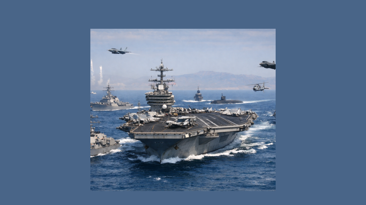 هذه هي ”أرمادا" ترامب التي تتوجه إلى قبالة ايران