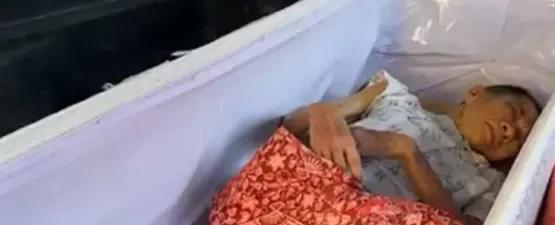 استيقظت قبل لحظات من حرق جثمانها