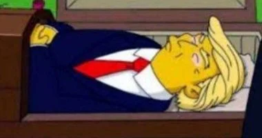 "ذا سيمبسون" يتوقع وفاة ترامب بهذا التاريخ 