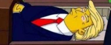 "ذا سيمبسون" يتوقع وفاة ترامب بهذا التاريخ