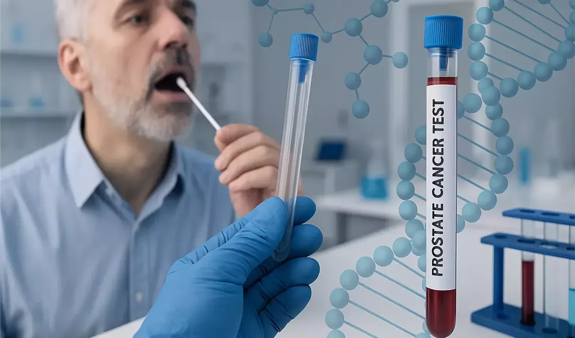 سرطان البروستاتا.. اختبار اللعاب أكثر دقة من اختبار الدم!
