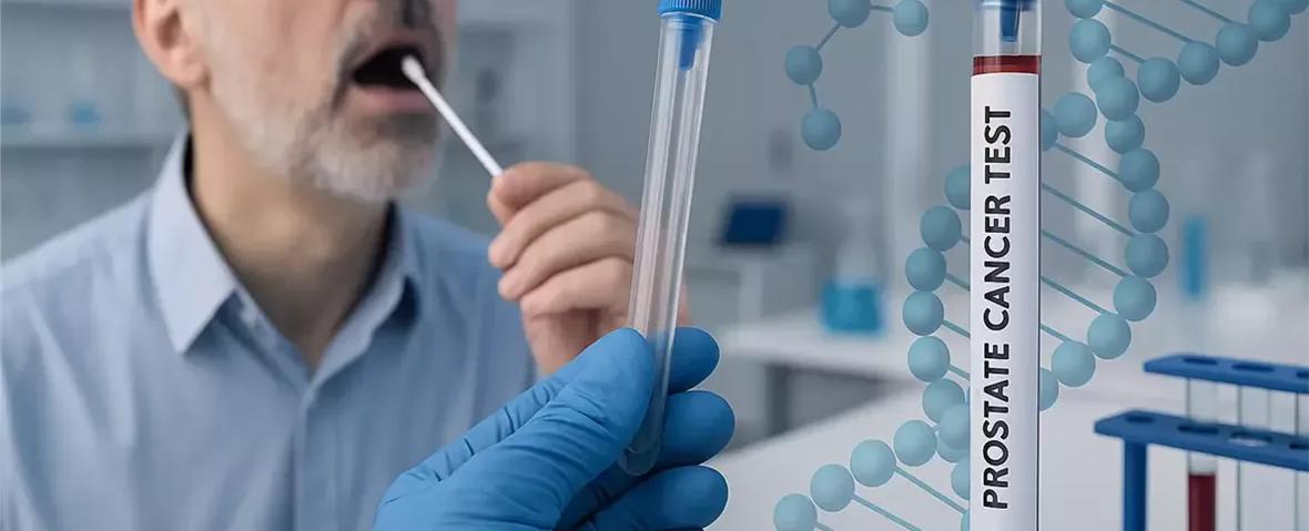 سرطان البروستاتا.. اختبار اللعاب أكثر دقة من اختبار الدم!