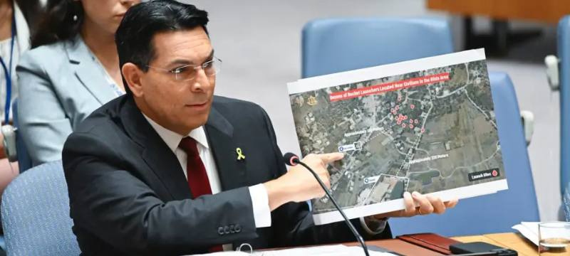 هذه هي رسائل السفير الإسرائيلي في الأمم المتحدة للبنان وحزب الله والمجتمع الدولي