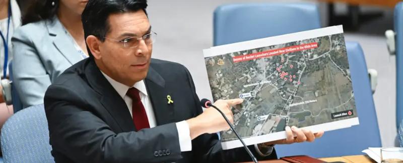 هذه هي رسائل السفير الإسرائيلي في الأمم المتحدة للبنان وحزب الله والمجتمع الدولي