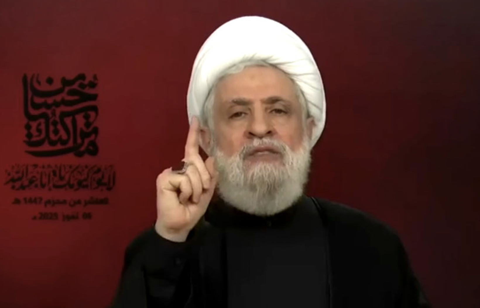 نعيم قاسم يربط السلاح بـ"دم الشهداء": لا تسليم قبل مرحلتين