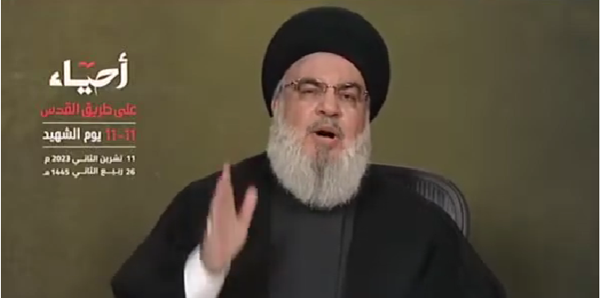 "بيت القصيد" في كلمة نصرالله: ستبقى جبهة لبنان جبهة ضاغطة 
