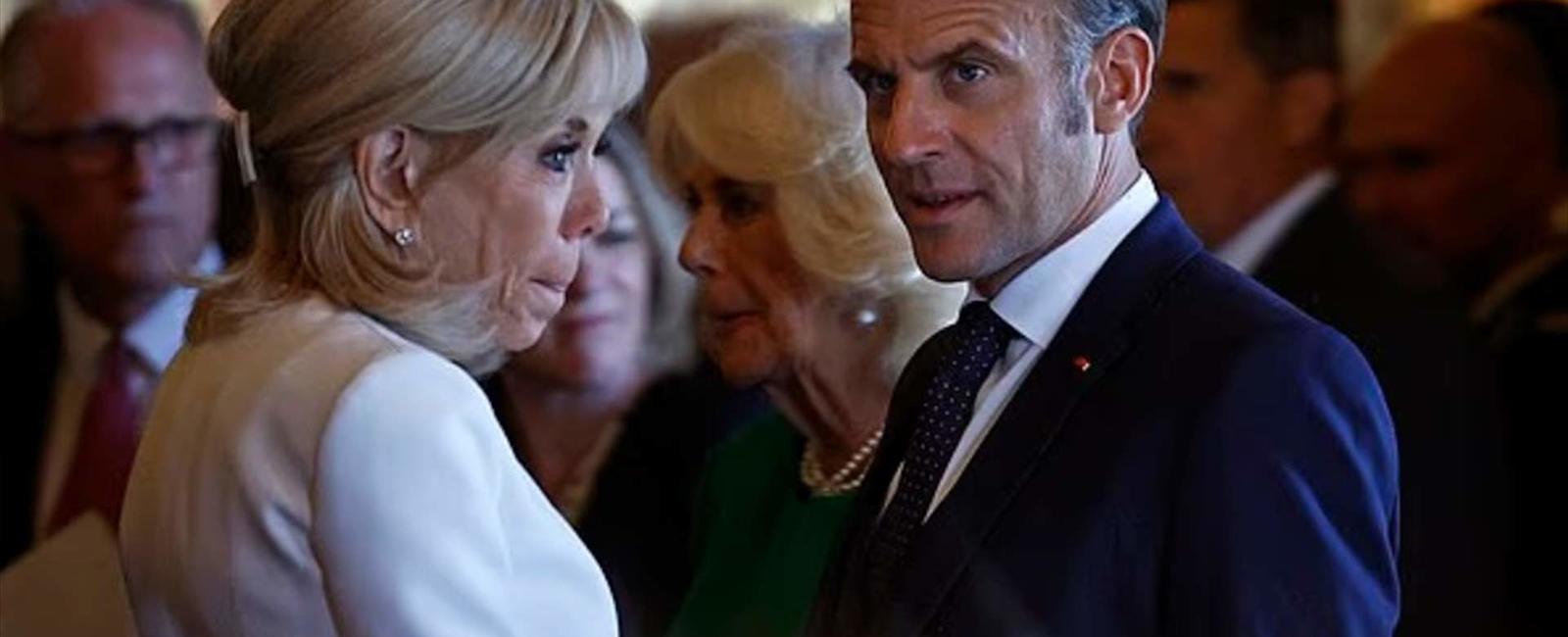 تجاهل وتجهّم علني بتصرّف بريجيت ماكرون في بريطانيا.. ما السبب؟