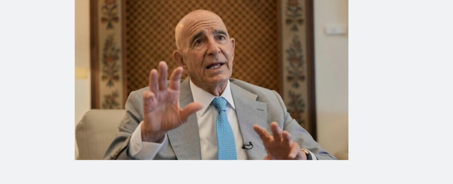 توم براك: لسان "متقلّب" وشروط "حادة"