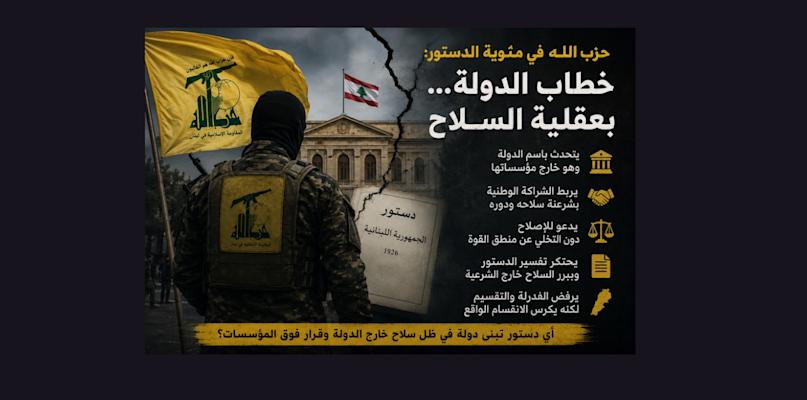 حزب الله في مئوية الدستور: خطاب الدولة… بعقلية التنظيم المسلّح