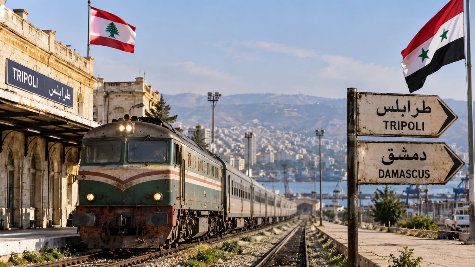 سكة الحديد بين لبنان وسوريا... من صافرة 1894 إلى اتفاق العودة
