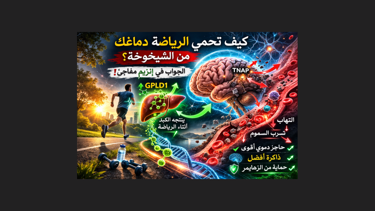 اكتشاف علمي: رياضتك اليومية تعيد بناء “حاجز” يحمي دماغك من التدهور