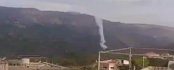 شاب يصوّر انطلاق راجمة صواريخ لحزب الله من دير ميماس: شتمه ثم اعتذر!