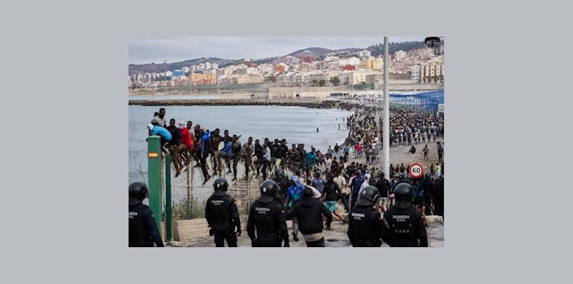 من المغرب إلى سبتة… 60 ألف مهاجر يشعلون أزمة أوروبية ودعوات لإغلاق شنغن