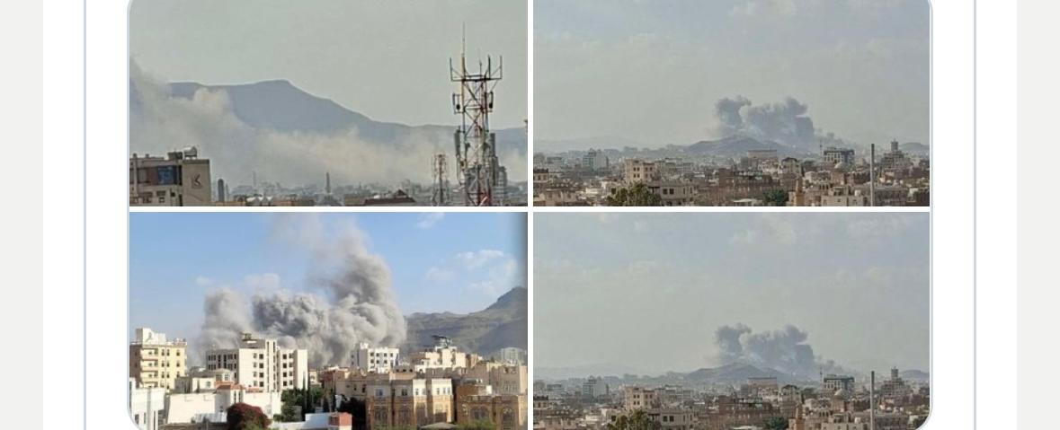 غداة مسيّرة ايلات…غارات اسرائيلية عنيفة على مواقع حوثية في صنعاء