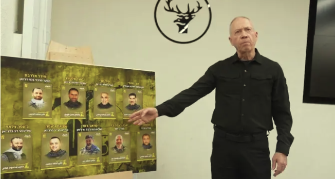 غالانت في الشمال حاملًا ملف قتلى حزب الله!