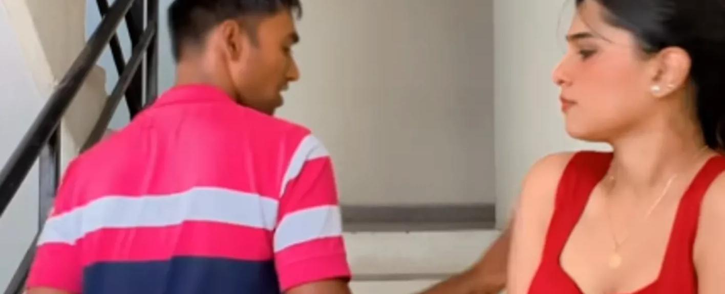 مؤثرة هندية تتعرض لتحرّش خلال التصوير.. وتصرفها يشعل مواقع التواصل