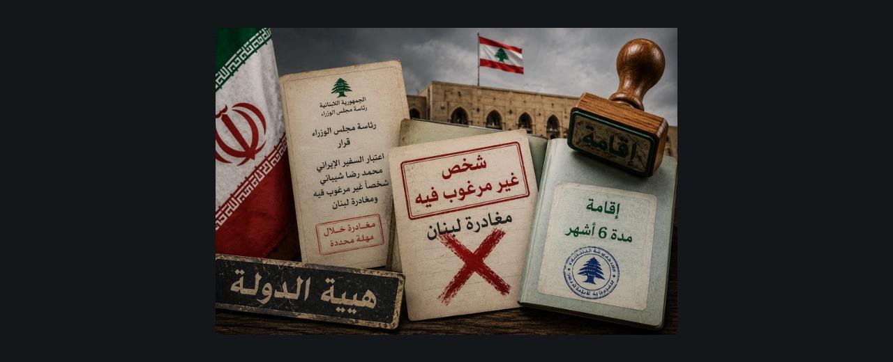 لبنان يطرد شيباني… ثم يمنحه إقامة: هكذا تسقط هيبة الدولة