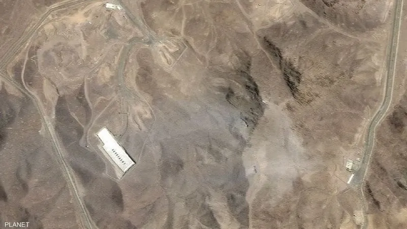 صورة.. هكذا بدا محيط منشأة "فوردو" بعد القصف الأميركي