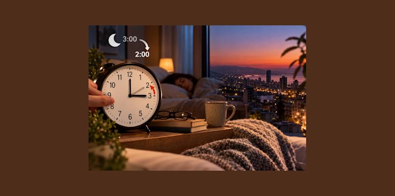 التوقيت الشتوي: كيف تحمي نومك ومزاجك وشهيتك من اضطراب تغيير الساعة؟