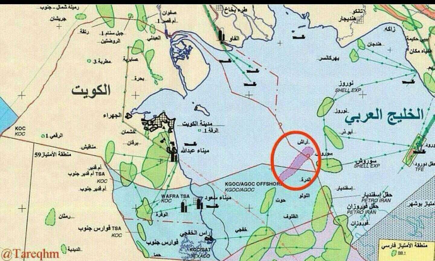 السعودية والكويت في مواجهة "غازية" مع  إيران