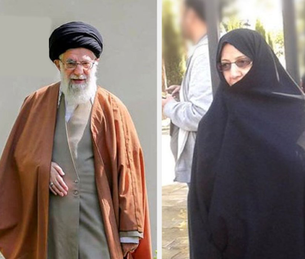 شقيقة خامنئي تتبرّأ منه: يظن أن صوت مرتزقته هو صوت الشعب الإيراني