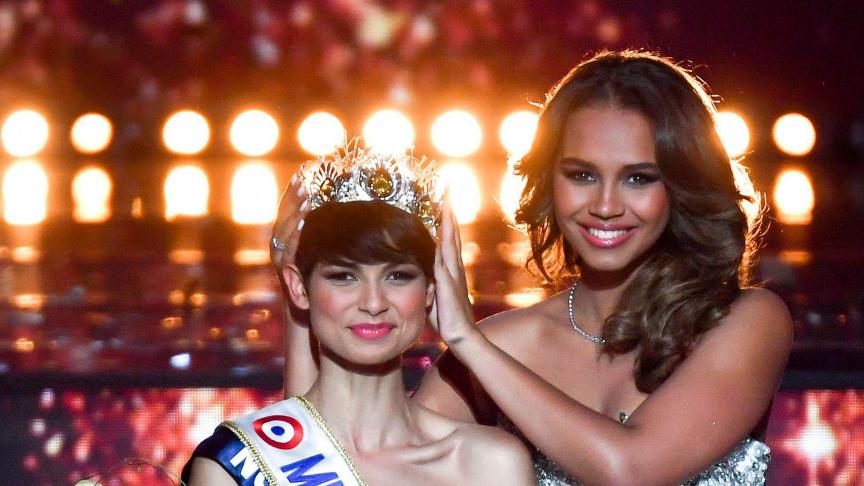 ملكة جمال فرنسا... بشعر قصير 