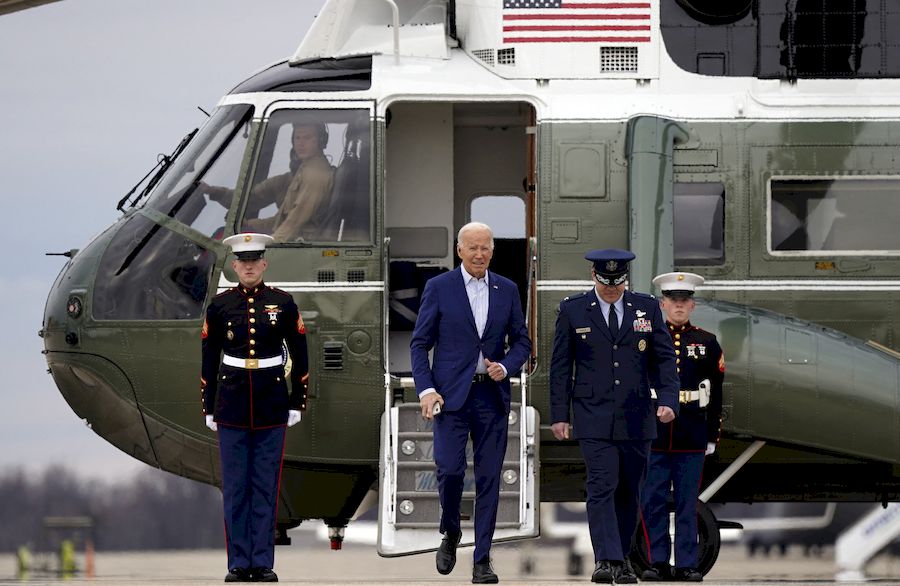 في مقال لحث الكونغرس على تمويل إسرائيل واوكرانيا..بايدن: إيران تسعى  جاهدة إلى تدمير إسرائيل ومحوها من الخريطة