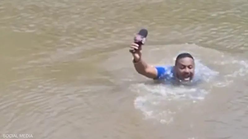 مباشرة على الهواء... مراسل يعثر على جثة طفلة مفقودة 