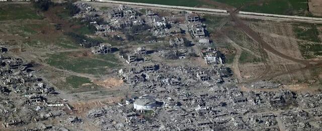 إعادة قطاع غزة الى ما كان عليه قبل 7 أكتوبر بحاجة الى 350 سنة