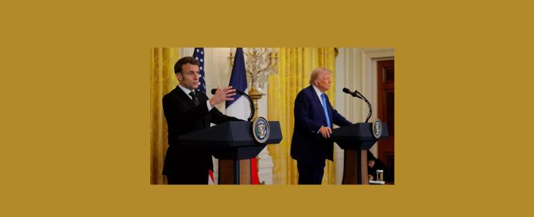 ترامب لماكرون: زيلينسكي في البيت الابيض قريبا ونهاية حرب اوكرانيا في اسابيع