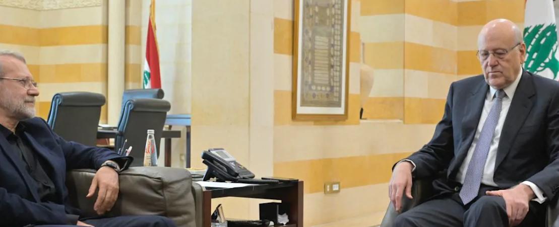 لاريجاني عن لقائه مع "الكاذب" ميقاتي: هو تهمه مصلحة لبنان ونحن تهمنا مصلحة الشعب اللبناني