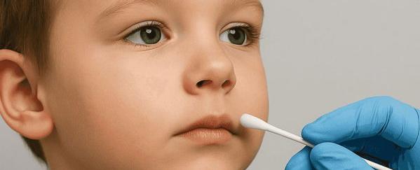 "مسحة خد الأطفال"... قد تكشف عن مرض خطير بالقلب