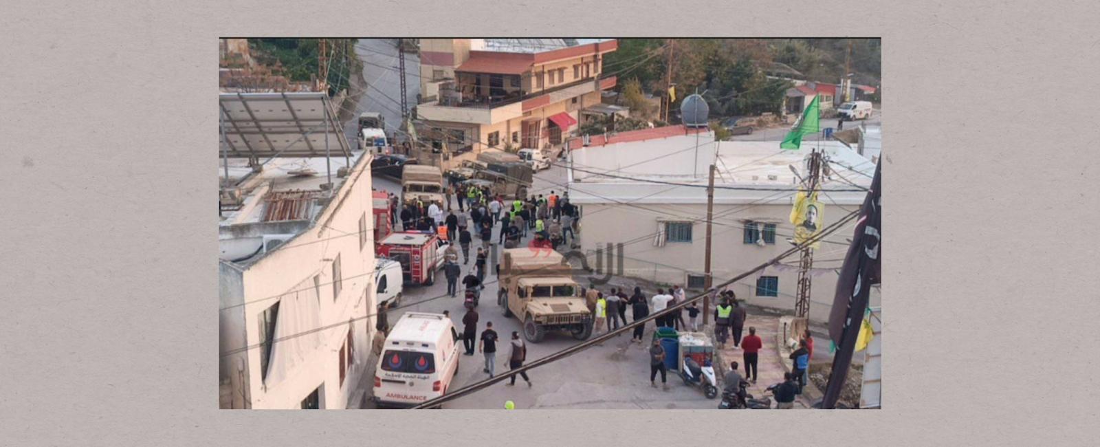 في حادثة غير طبيعية في جنوب لبنان: أربعة جيوش في منزل منزل واحد