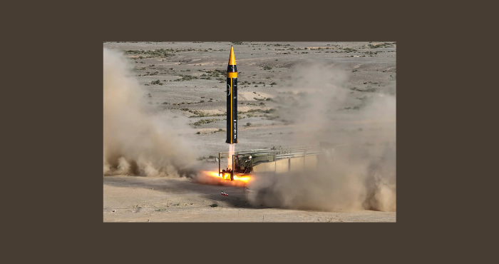 هذا هو صاروخ "خيبر" الذي أطلقته ايران الاحد للمرة الاولى على اسرائيل
