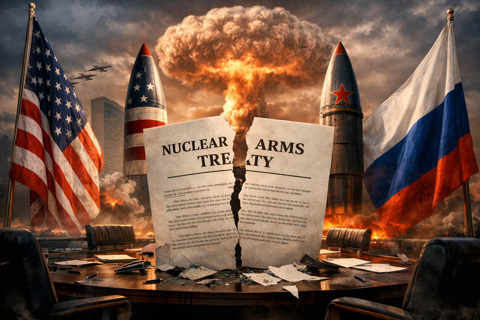 انتهاء آخر معاهدة نووية بين واشنطن وموسكو: العالم يدخل مرحلة بلا ضوابط