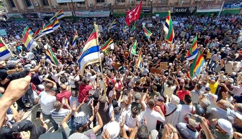 السويداء تُحيي الذكرى السنوية لانتفاضتها ضد الأسد